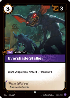 Evershade Stalker [UNL-123] [C]