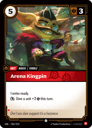 Arena Kingpin [UNL-001] [C]