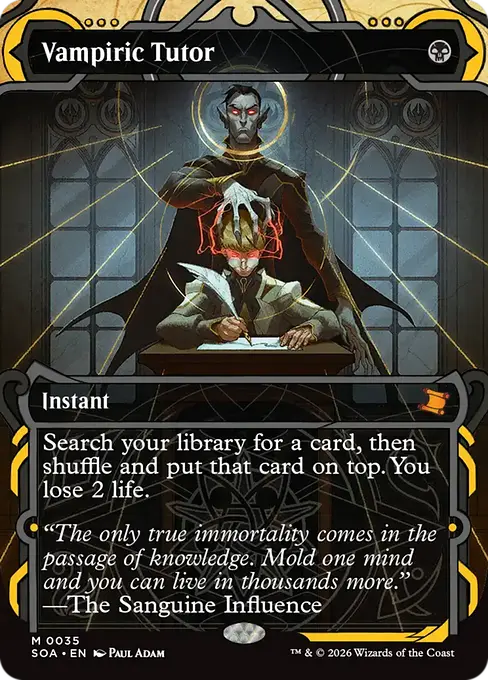 Vampiric Tutor [SOA-035] [M]