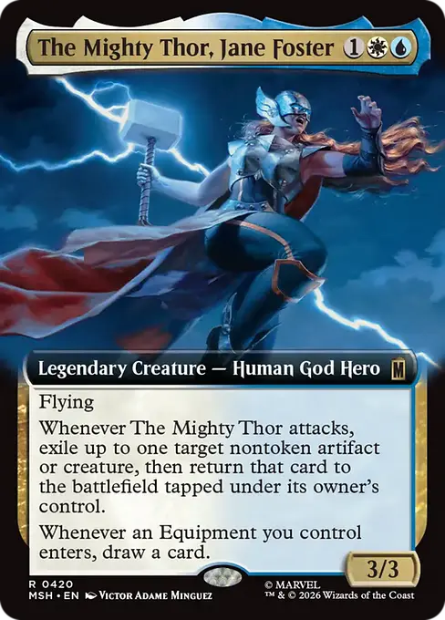 The Mighty Thor, Jane Foster [MSH-420] [R]