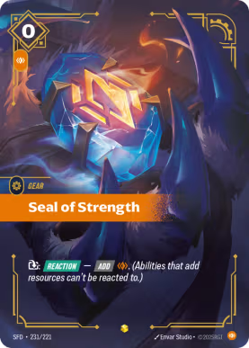 Seal of Strength ON [SFD-231] [S]