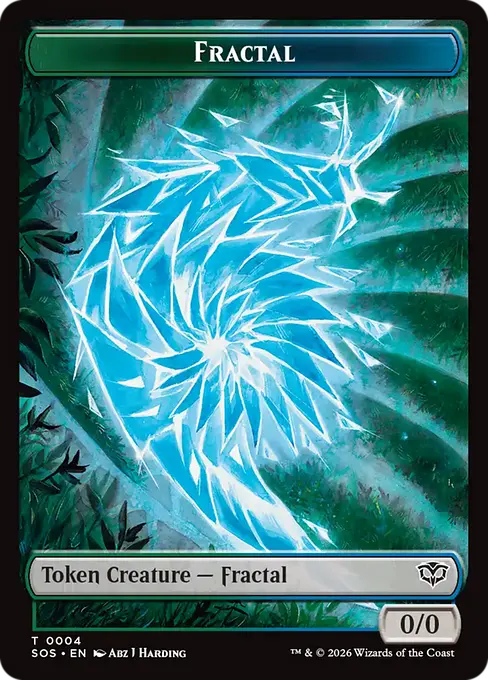 Fractal - Token Creature [TSOS-0004] [C]