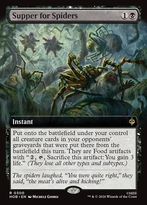 Supper for Spiders [HOB-300] [R]