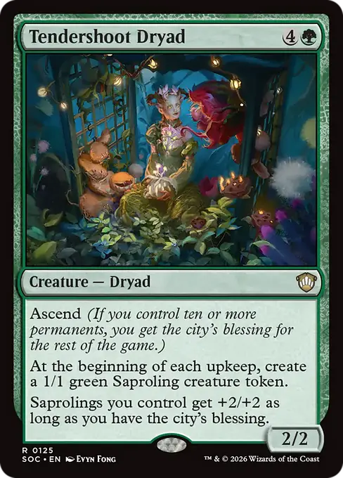 Tendershoot Dryad [SOC-125] [R]