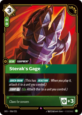 Sterak's Gage [SFD-056] [R]