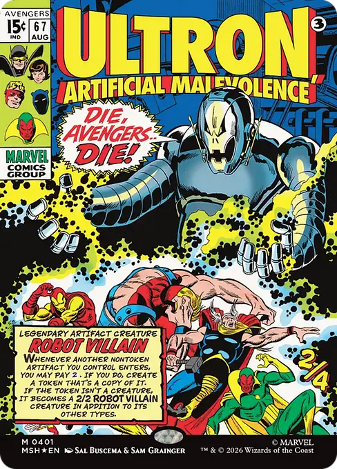 Ultron, Artificial Malevolence [MSH-401] [M]