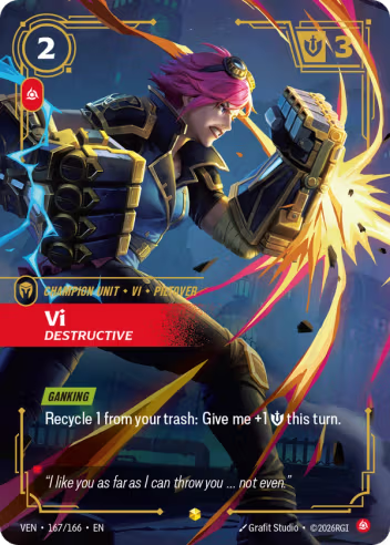 Vi - Destructive (Overnumbered) [VEN-167S]