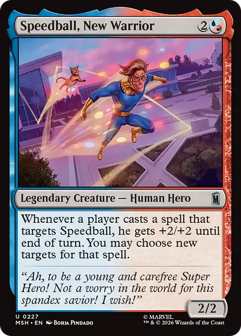 Speedball, New Warrior [MSH-227] [U]