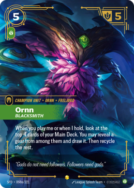 Ornn - Blacksmith [SFD-058a] [S]