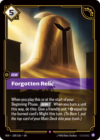 Forgotten Relic [VEN-108R]