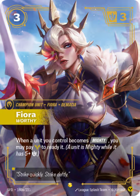 Fiora - Worthy [SFD-180a] [S]