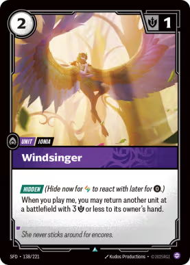 Windsinger [SFD-138] [U]