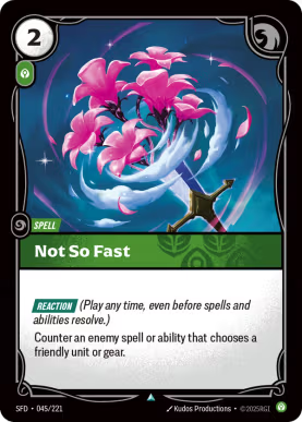 Not So Fast [SFD-045] [U]