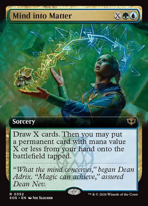 Mind into Matter [SOS-352]