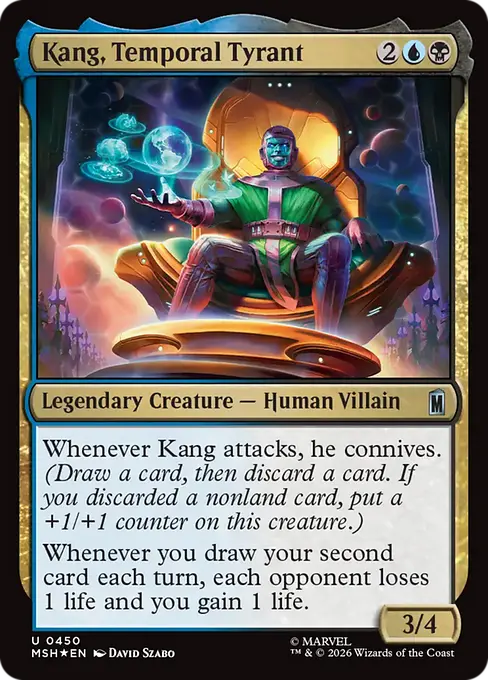 Kang, Temporal Tyrant (Surge Foil)[MSH-450] [U]