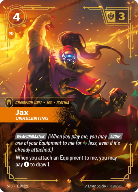 Jax - Unrelenting [SFD-119] [E]