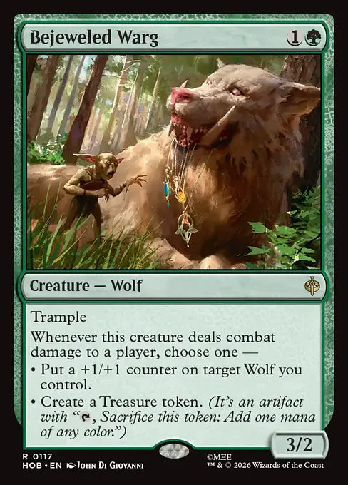 Bejeweled Warg [HOB-117] [R]
