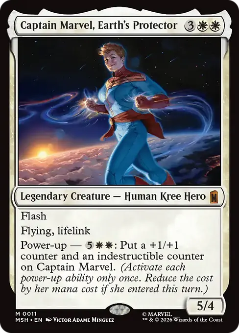 Captain Marvel, Earth's Protector [MSH-011] [M]