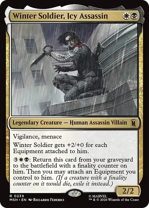 Winter Soldier, Icy Assassin [MSH-239] [R]