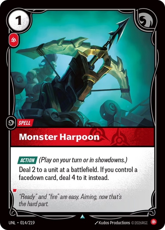 Monster Harpoon [UNL-014] [U]