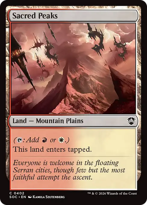 Sacred Peaks [SOC-402] [C]
