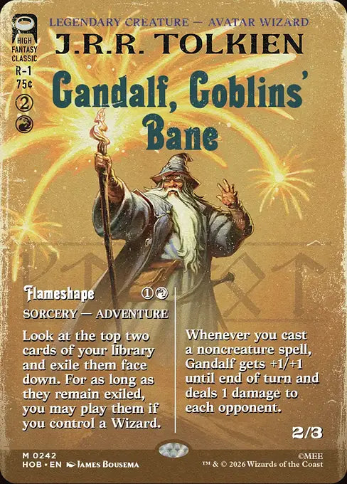 Gandalf, Goblins' Bane // Flameshape [HOB-242] [M]
