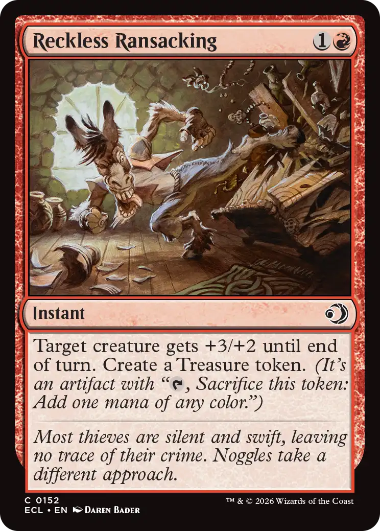 Reckless Ransacking (ECL) 152