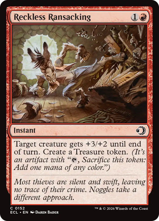 Reckless Ransacking (ECL) 152