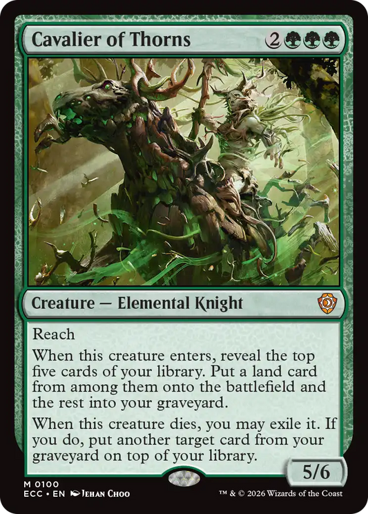 Cavalier of Thorns (ECC) 100
