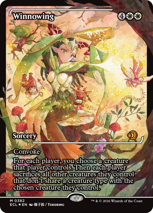 Winnowing (ECL) 382 - Showcase