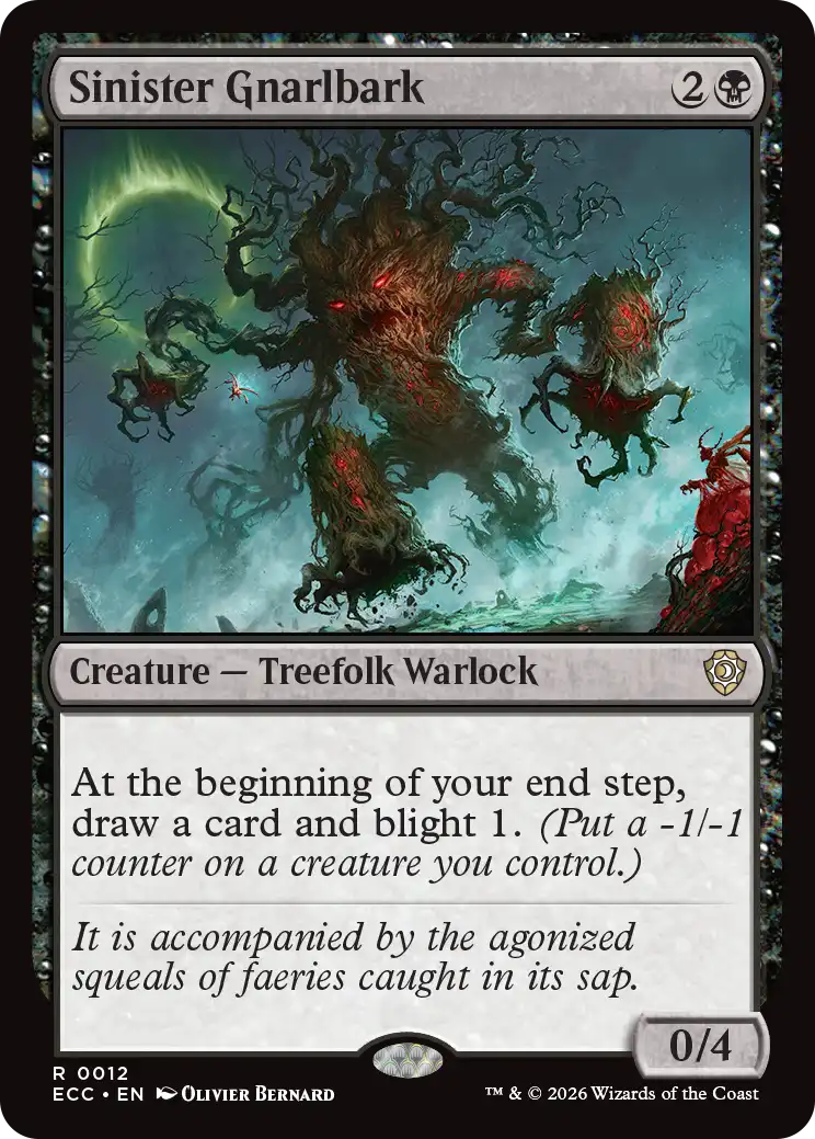 Sinister Gnarlbark (ECC) 012