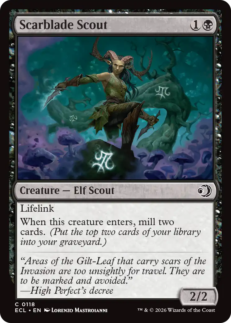 Scarblade Scout (ECL) 118