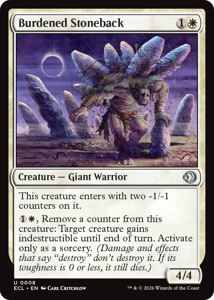 Burdened Stoneback (ECL) 008