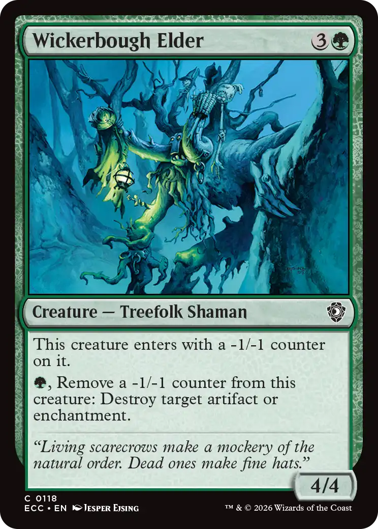 Wickerbough Elder (ECC) 118