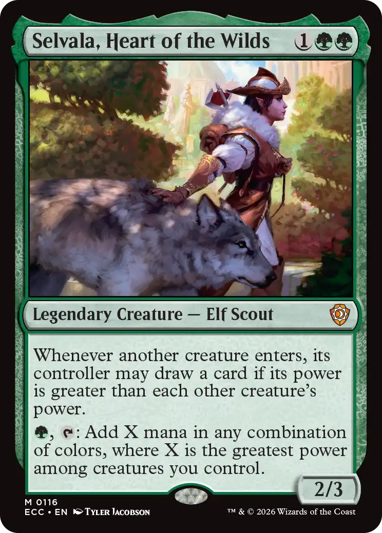 Selvala, Heart of the Wilds (ECC) 116
