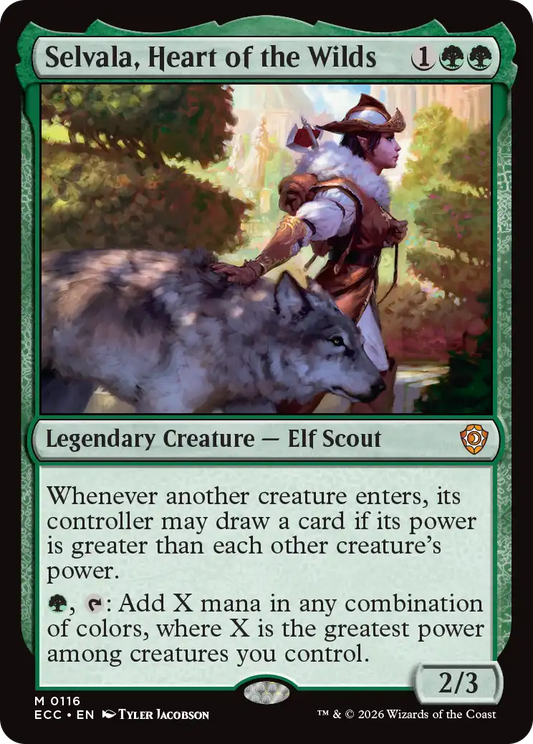 Selvala, Heart of the Wilds (ECC) 116