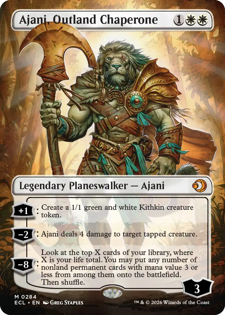 Ajani, Outland Chaperone (ECL) 284