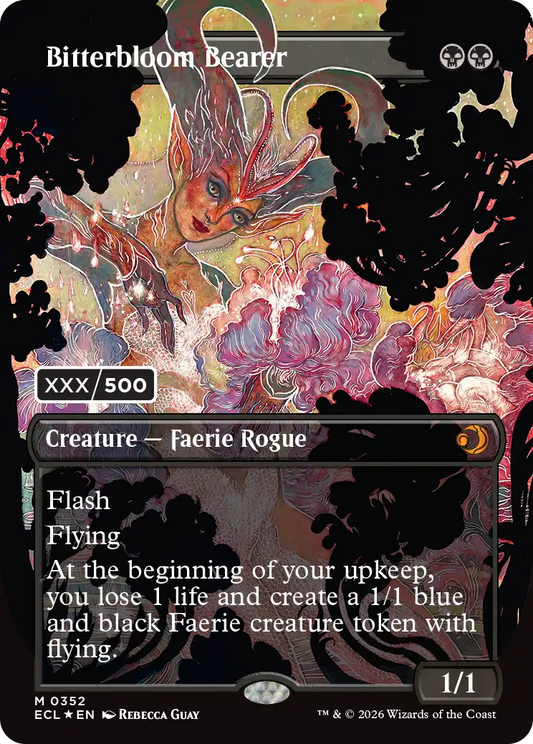 Bitterbloom Bearer (ECL) 352 - Borderless Serialized
