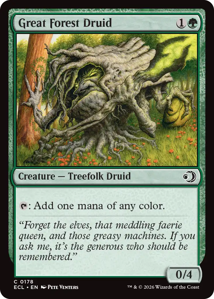 Great Forest Druid (ECL) 178