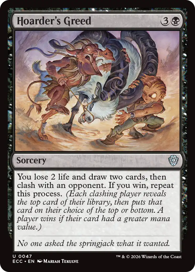Hoarder's Greed (ECC) 047