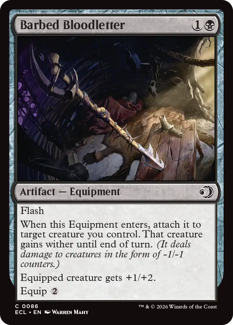 Barbed Bloodletter (ECL) 086