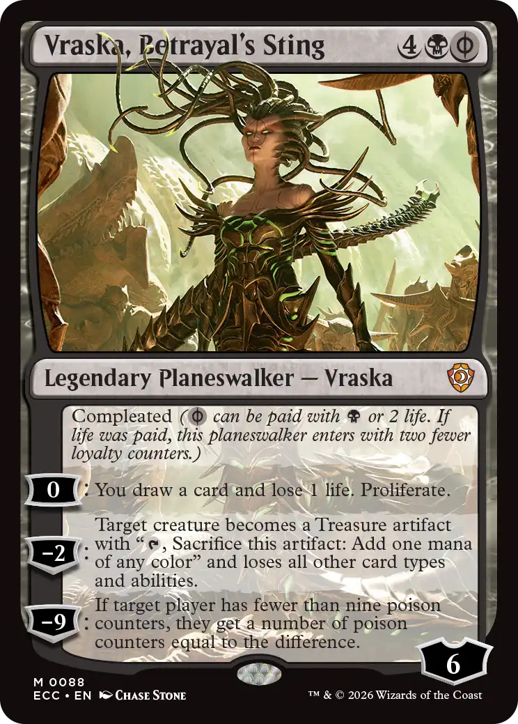 Vraska, Betrayal's Sting (ECC) 088