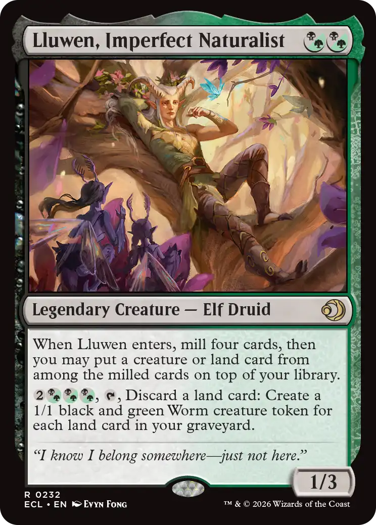 Lluwen, Imperfect Naturalist (ECL) 232