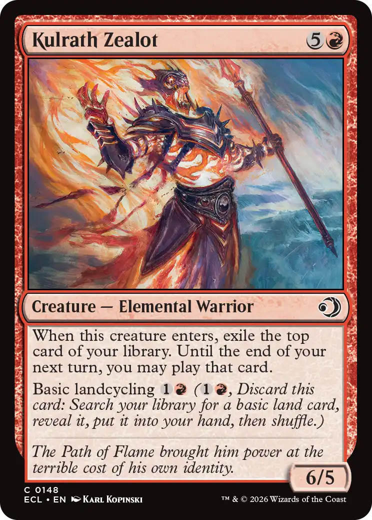 Kulrath Zealot (ECL) 148
