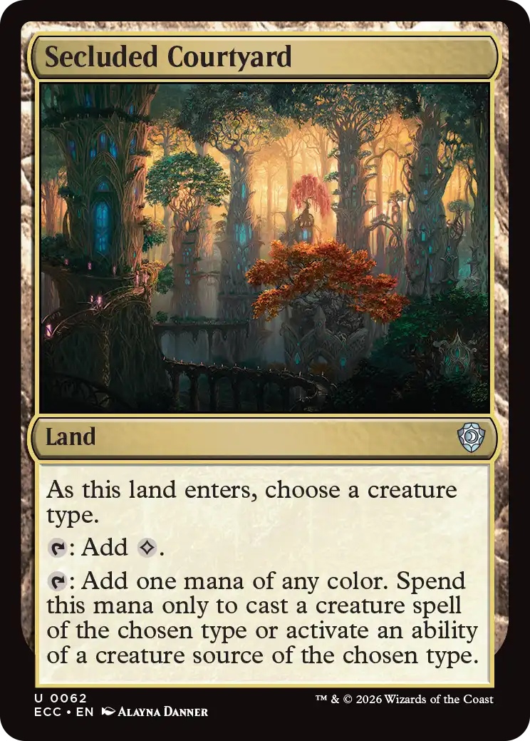 Secluded Courtyard (ECC) 062