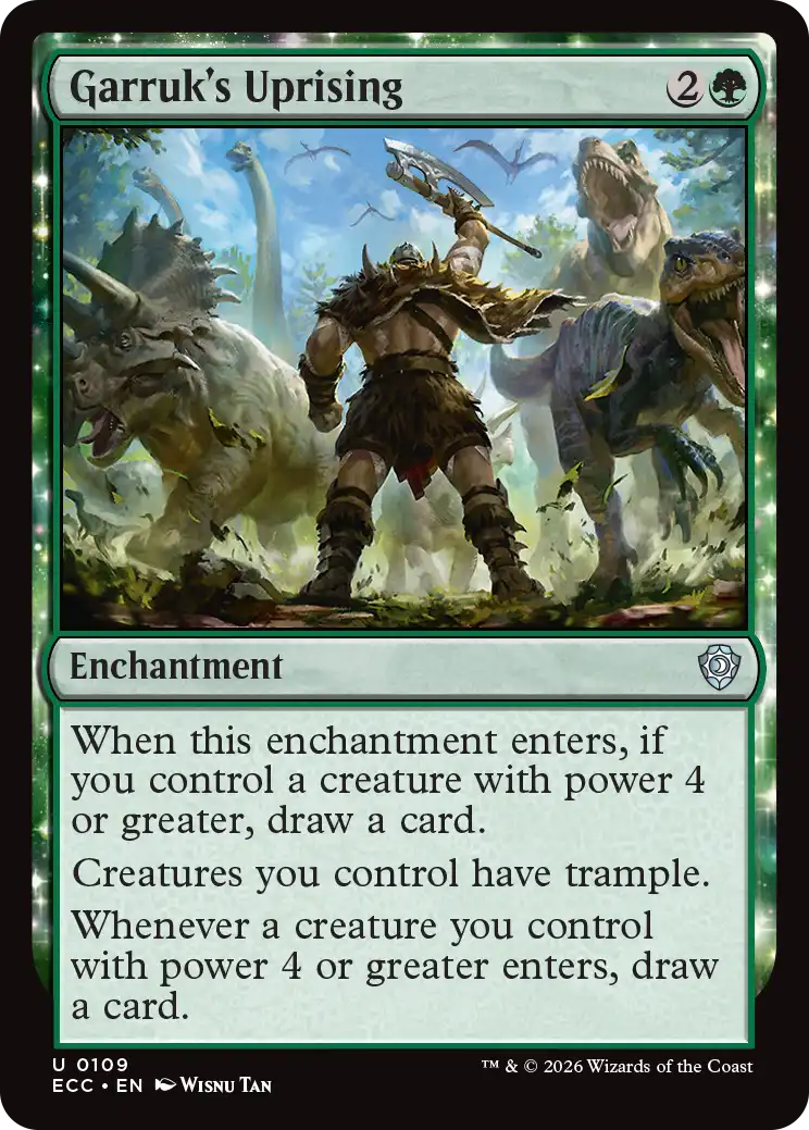 Garruk's Uprising (ECC) 109
