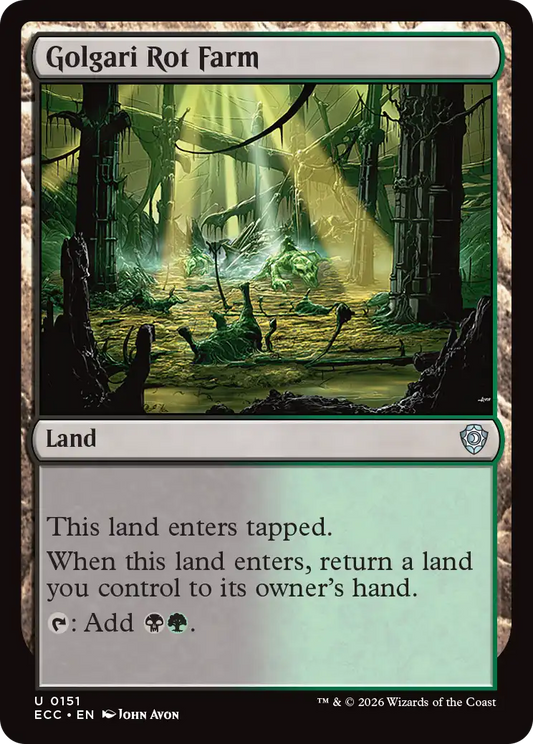 Golgari Rot Farm (ECC) 151