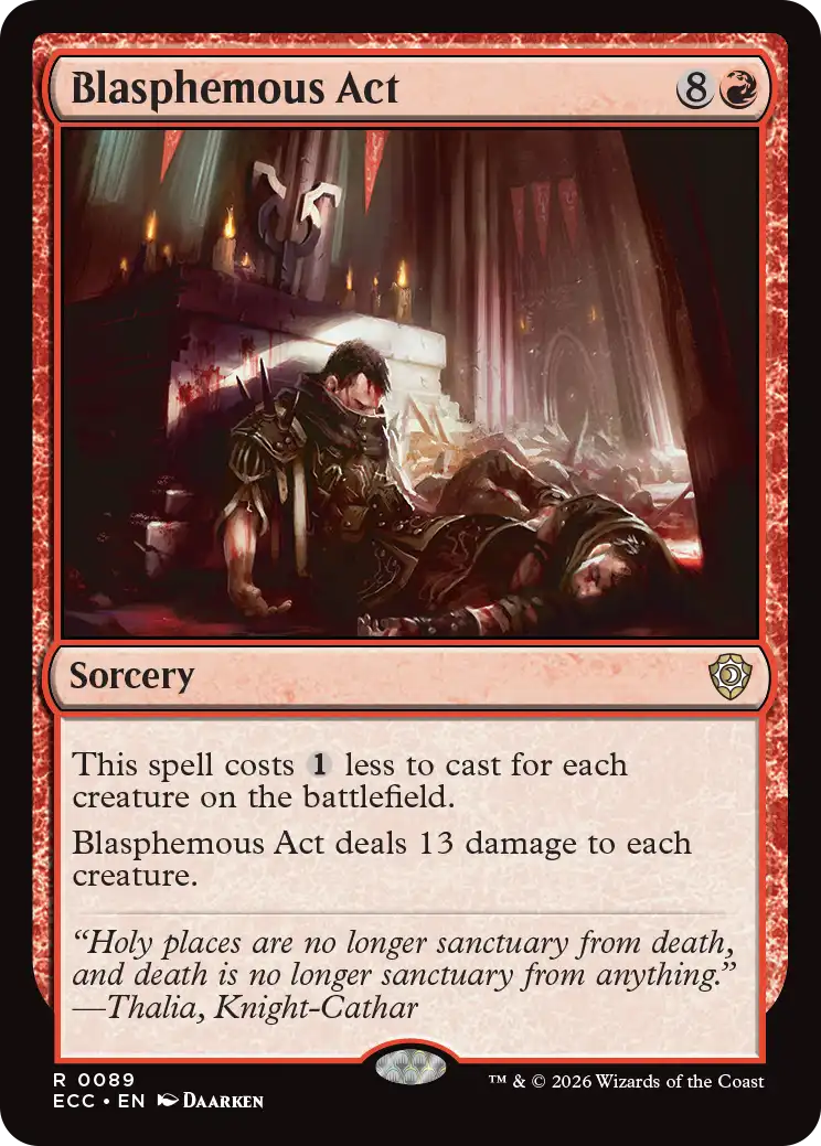 Blasphemous Act (ECC) 089