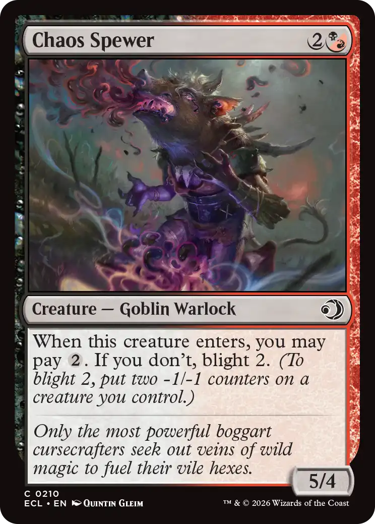 Chaos Spewer (ECL) 210