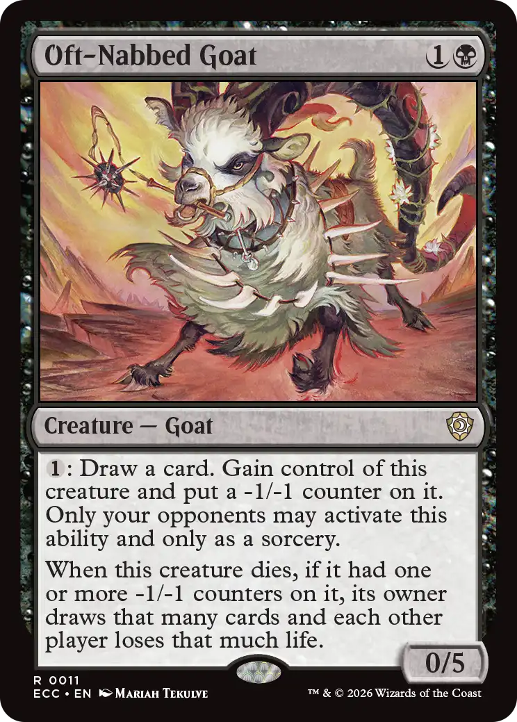 Oft-Nabbed Goat (ECC) 011